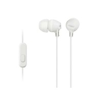 Слушалки Sony Headset MDR-EX15AP white