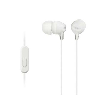 Слушалки Sony Headset MDR-EX15AP white