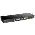 Суич D-Link 24-port Gigabit Smart Managed Switch with 4x 10G SFP+ ports