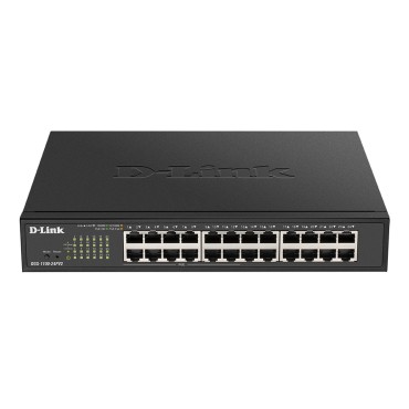 Суич D-Link 24-Port PoE Gigabit Smart Managed Switch Суич D-Link 24-Port PoE Gigabit Smart Managed Switch