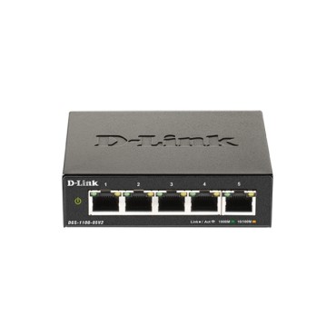 Суич D-Link 5-Port Gigabit Smart Managed Switch