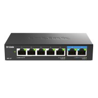 Суич D-Link 7-Port Multi-Gigabit Unmanaged Switch