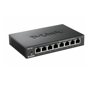 Суич D-Link 8-port 10/100 Desktop Switch