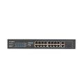 Суич Lanberg switch 16x 100mb poe+/2x 1GB/1x sfp unmanaged rack 10