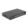 Суич Lanberg Switch 24 x 100MB POE+/2 x Combo Rack 19