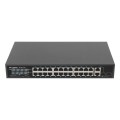 Суич Lanberg switch 24x 100mb poe+/2x combo rack 19
