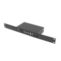 Суич Lanberg switch 8x 100mb poe+/2x 1GB unmanaged rack 10