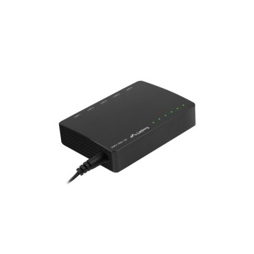 Суич Lanberg Switch DSP2-1005-12V 5X 1Gb/S Unmanaged Gigabit Ethernet Desktop 12V