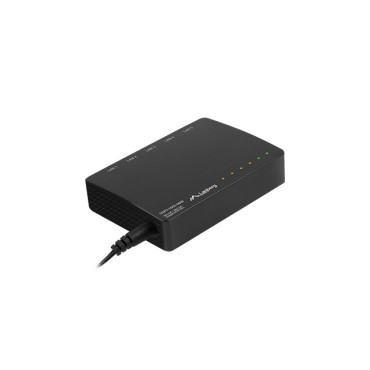 Суич Lanberg switch dsp3-1005-60w 5x 1GB poe+ (4 port poe 30w/port max 60w) unmanaged desktop