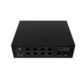 Суич Lanberg Switch ILFE-8P-1Ge-1S-120 POE 4 x BT 4 x AT SFP/ETH DIN Unmanagment Fast Ethernet