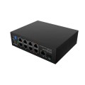 Суич Lanberg Switch ILFE-8P-1Ge-1S-120 POE 4 x BT 4 x AT SFP/ETH DIN Unmanagment Fast Ethernet