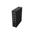 Суич Lanberg Switch Light Industrial POE 1 x BT 3 x AT 2 x SFP DIN Unmanagment Gigabit Ethernet Суич Lanberg Switch Light Industrial POE 1 x BT 3 x AT 2 x SFP DIN Unmanagment Gigabit Ethernet