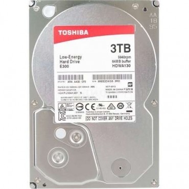 Toshiba E300 - Low-Energy Hard Drive 3TB (5940rpm/64MB) BULK