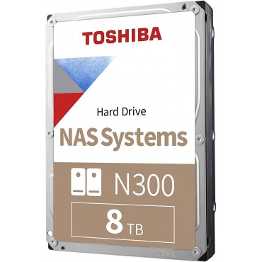 Toshiba N300 NAS Hard Drive 8TB (256MB) 3