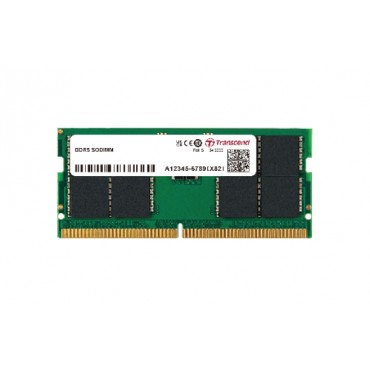 Transcend 16GB JM DDR5 4800 SO-DIMM 1Rx8 2Gx8 CL40 1.1V