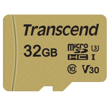Флаш памети Transcend 32GB micro SD UHS-I U3 (with adapter) Флаш памети Transcend 32GB micro SD UHS-I U3 (with adapter)