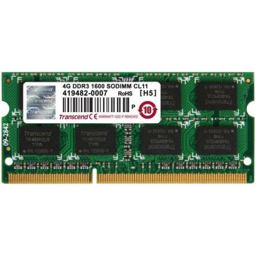 Transcend 4GB JetRam DDR3 SO-DIMM DDR3 PC1600 CL11