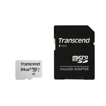 Флаш памети Transcend 64GB microSD w/ adapter UHS-I U1 A1