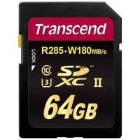 Флаш памети Transcend 64GB SDXC Class3 UHS-II Card