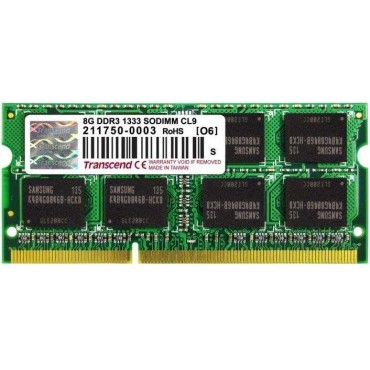 Transcend 8GB 204pin SODIMM DDR3L PC1600 CL11