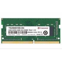 Transcend 8GB TS DDR4 2666Mhz SO-DIMM 1Rx8 1Gx8 CL19 1.2V