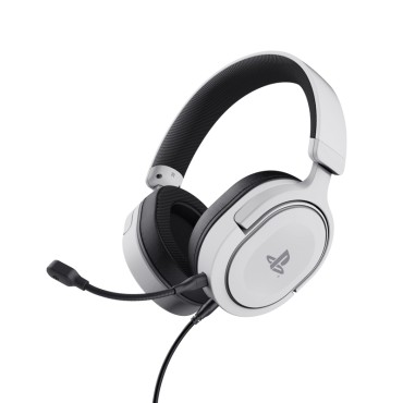 Геймърски слушалки TRUST GXT 498W Forta Gaming Headset PS5 White