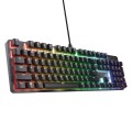 Геймърска клавиатура TRUST GXT 871 Zora Mechanical Gaming Keyboard - Black US