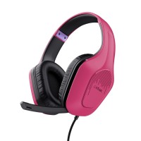 Геймърски слушалки TRUST GXT415 Zirox Headset Pink