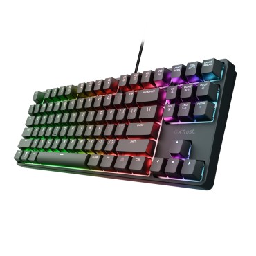 Геймърска клавиатура TRUST GXT864 Cada TKL Gaming Keyboard US