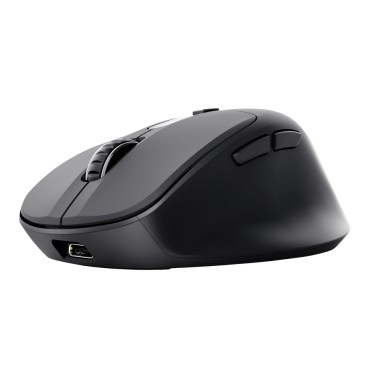 Мишка TRUST Zevo Fast Rechargable Multi-Wireless Mouse Black