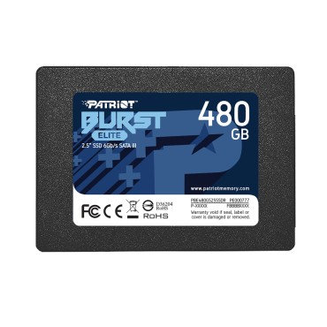 Твърд диск за лаптоп Patriot Burst Elite 480GB SATA3 2.5 Твърд диск за лаптоп Patriot Burst Elite 480GB SATA3 2.5