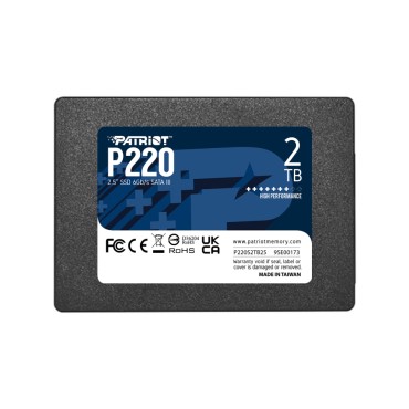 Твърд диск за лаптоп Patriot P220 2TB SATA3 2.5