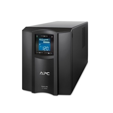 UPS APC Smart-UPS C 1000VA LCD 230V with SmartConnect + APC Essential SurgeArrest 6 outlets 230V Germany