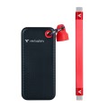 Външен SSD Verbatim Pocket SSD USB 3.2 Gen 2 512GB Black/Red