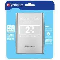 Външни твърди дискове Verbatim ext 2TB USB3.0 Silver 2
