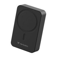 Оптично устройство за лаптоп Verbatim Charge 'n' Go Essentials Power Bank Magnetic Wireless 20000mAh Black