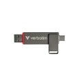 Външен HDD Verbatim Dual QuickStick USB-C & USB-A USB 3.2 Gen 1 1TB