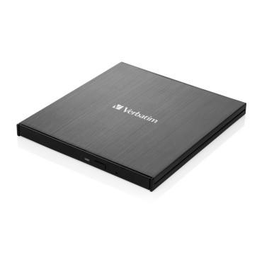 Оптично устройство за лаптоп Verbatim External Slimline CD/DVD Writer USB 3.2 Gen 1/USB-C