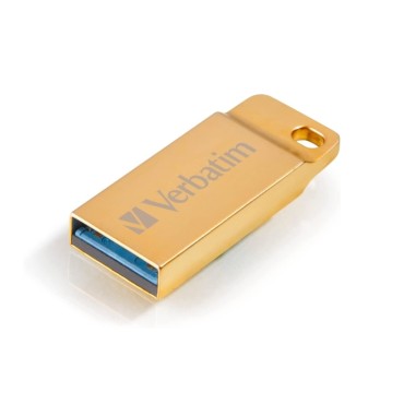 Флаш памет Verbatim Metal Executive 32GB USB 3.0 Gold
