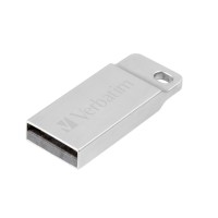 Флаш памет Verbatim Metal Executive 64GB USB 2.0 Silver