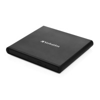 Оптично устройство за лаптоп Verbatim Mobile DVD ReWriter USB 2.0 Black (Light Version)