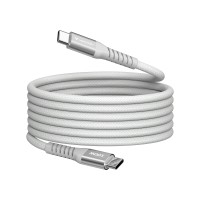 Кабел/преходник Verbatim Sync & Charge USB-C to USB-C 100W Magnetic 120 cm - Grey