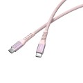 Кабел/преходник Verbatim Sync & Charge USB-C to USB-C 100W Magnetic 120 cm - Pink