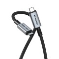 Кабел/преходник Verbatim Sync & Charge USB-C to USB-C 240W 40 Gbps 120 cm Кабел/преходник Verbatim Sync & Charge USB-C to USB-C 240W 40 Gbps 120 cm
