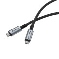 Кабел/преходник Verbatim Sync & Charge USB-C to USB-C 240W 40 Gbps 120 cm Кабел/преходник Verbatim Sync & Charge USB-C to USB-C 240W 40 Gbps 120 cm