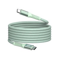 Кабел/преходник Verbatim Sync & Charge USB-C to USB-C 60W Magnetic 120 cm - Green