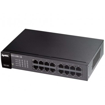 ZyXEL GS1100-16 16-port 10/100/1000Mbps Gigabit Ethernet switch