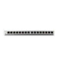 Суич ZyXEL GS1100-16EPS Slimline Unmanaged + PoE+ 135W 16 port Gigabit  Unmanaged + Switch