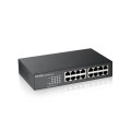 Суич ZyXEL GS1100-16v4 Unmanaged + 16 port Gigabit Unmanaged Switch Суич ZyXEL GS1100-16v4 Unmanaged + 16 port Gigabit Unmanaged Switch